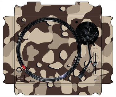 Technics 1200 / 1210 MK7 Skin Camo Desert